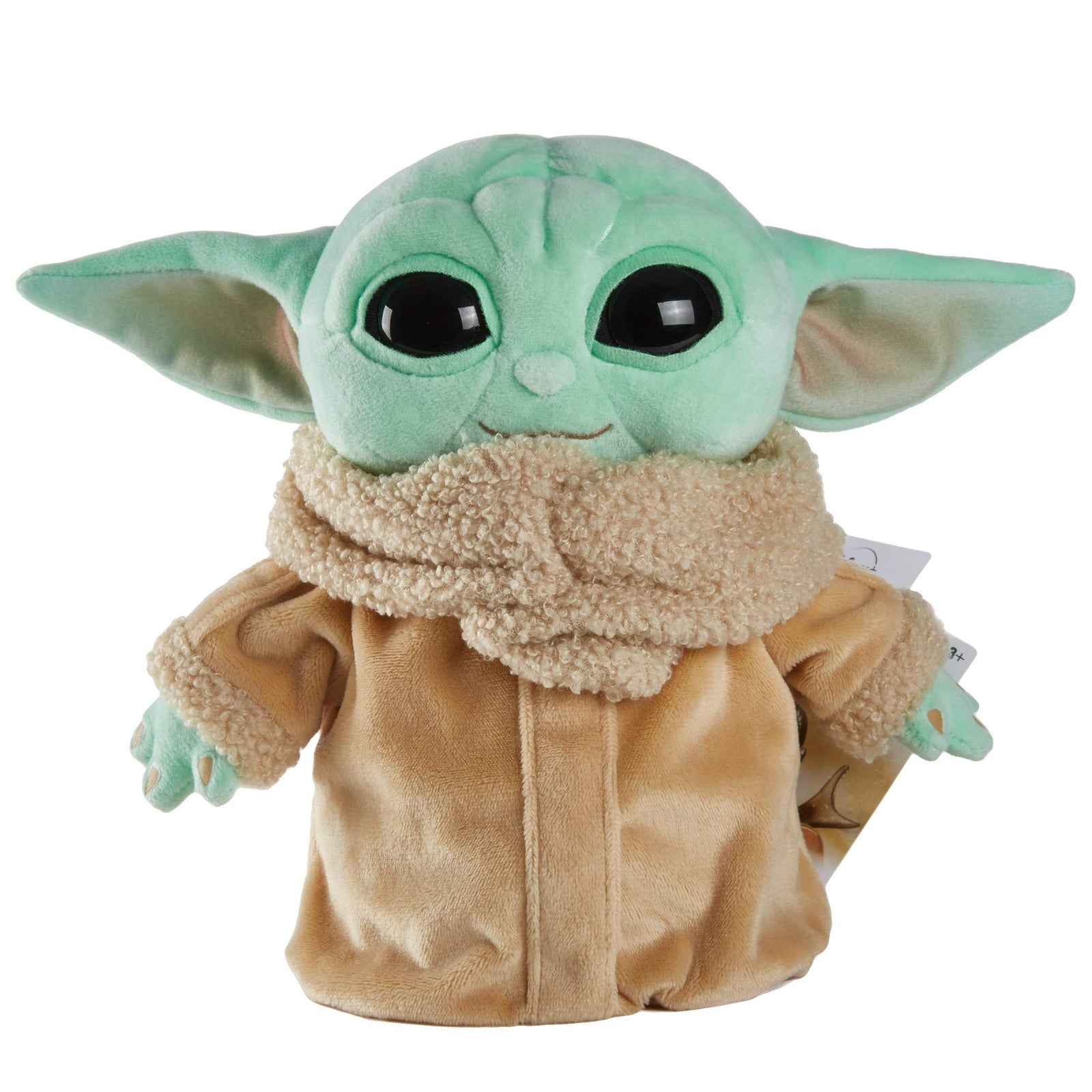 Star Wars The Child Plush Toy, 8-in Small Yoda Baby Figure from The Mandalorian, Collectible Stuffed Character for Movie Fans of All Ages, 3 and Older