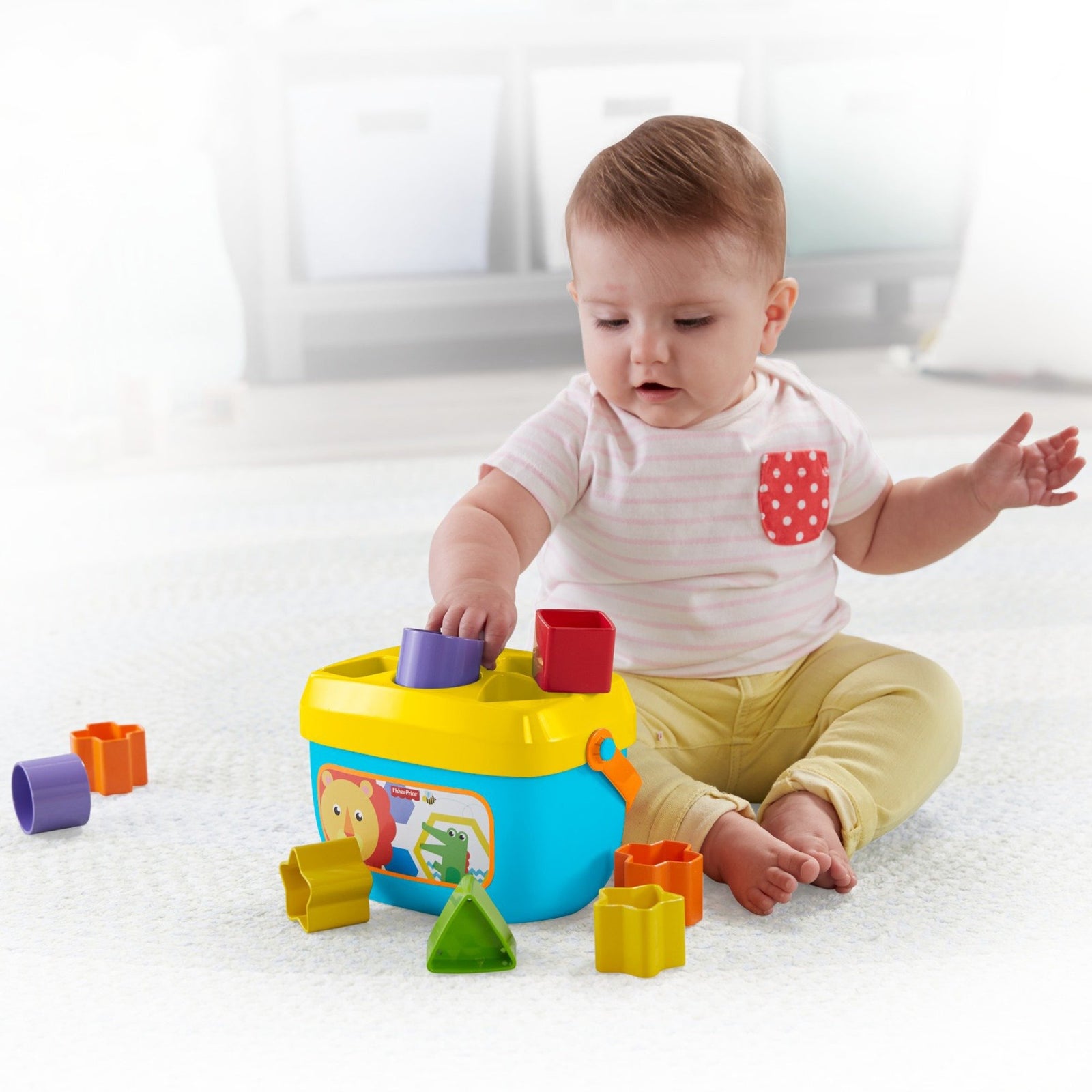 Fisher-Price Rock-a-Stack and Baby's First Blocks Bundle [Amazon Exclusive]