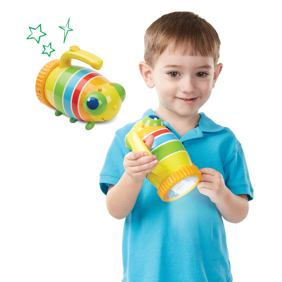 Melissa & Doug Sunny Patch Giddy Buggy Flashlight With Easy-Grip Handle