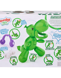 Squeakee The Balloon Dino | Interactive Dinosaur Pet Toy That Stomps, Roars and Dances. Over 70+ Sounds & Reactions, Multicolor
