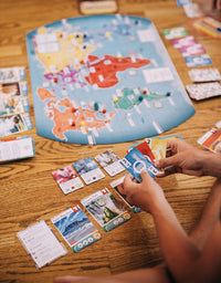 Trekking The World: A Family Board Game Perfect for Your Next Family Game Night / One of The Best Board Games for Adults and Family / from The Creators of Trekking The National Parks
