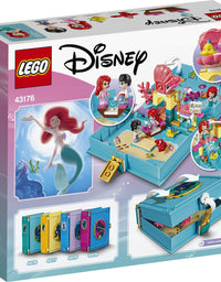 LEGO Disney Ariel’s Storybook Adventures 43176 Creative Little Mermaid Building Kit (105 Pieces)
