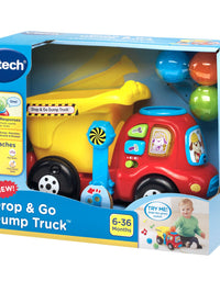 VTech Drop and Go Dump Truck, Yellow
