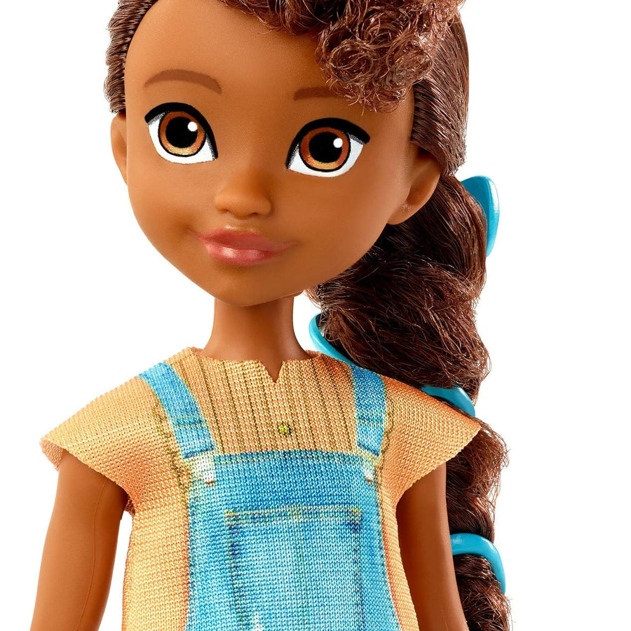 Mattel Spirit Untamed PRU Doll (Approx. 7-in) & Chica Linda Horse (Approx. 8-in) with Long Mane, Saddle, Brush, Apple Treat, Great Gift for Ages 3 Years Old & Up [Amazon Exclusive] (GYC39)