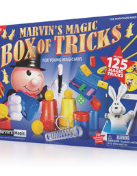 Marvin's Magic - 125 Amazing Magic Tricks for Children | Kids Magic Set | Magic Kit for Kids Including Magic Wand, Card Tricks + Much More | Suitable for Age 6+
