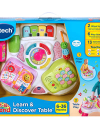 VTech Sit-To-Stand Learn & Discover Table, Pink
