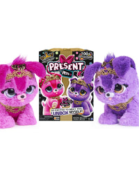 Present Pets, Princess Puppy Interactive Plush Toy with Over 100 Sounds and Actions (Style May Vary), Kids Toys for Girls Ages 5 and up
