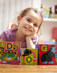 Melissa & Doug Deluxe 10-Piece Alphabet Nesting and Stacking Blocks
