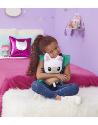 Gabby's Dollhouse, 13-inch Talking Pandy Paws Plush Toy with Lights, Music and 10 Sounds and Phrases
