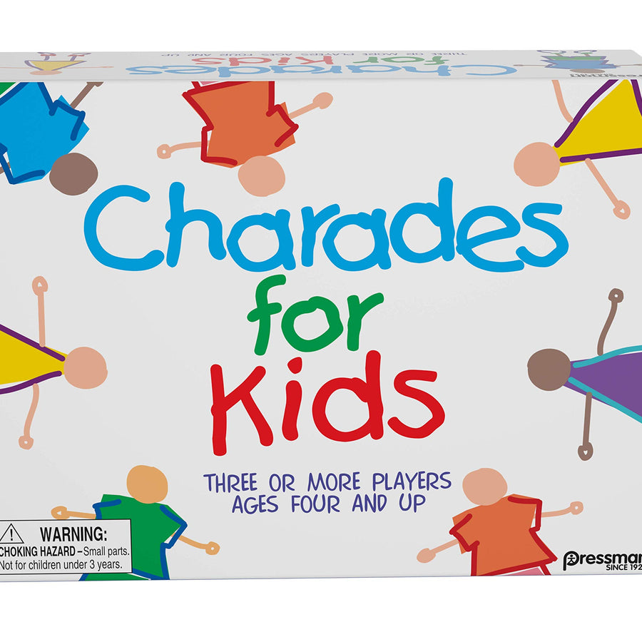 Pressman Charades for Kids -- The 'No Reading Required' Family Game, 5"