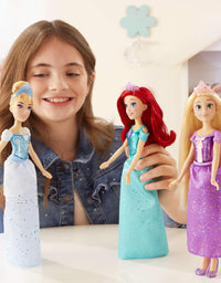 Disney Princess Royal Collection, 12 Royal Shimmer Fashion Dolls with Skirts and Accessories, Toy for Girls 3 Years Old and Up (Amazon Exclusive)
