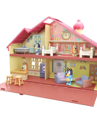 Bluey Family Home Playset with 2.5" poseable Figure
