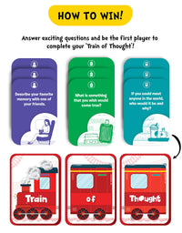 Skillmatics Card Game : Train of Thought | Gifts, Stocking Stuffer, Travel & Family Party Game for 6 Year Olds and Up
