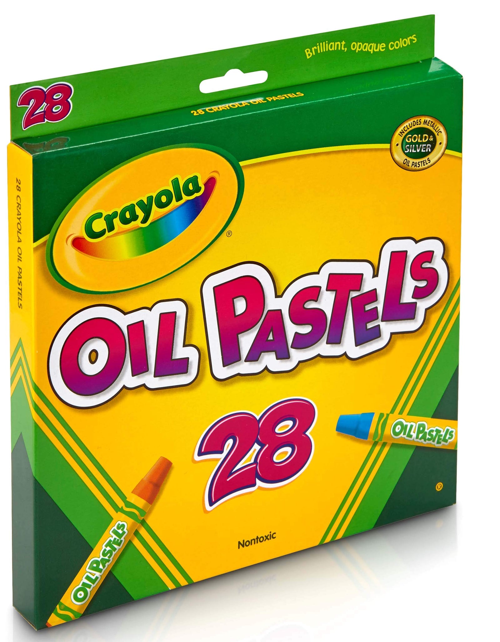 Crayola Oil Pastels, School Supplies, Kids Indoor Activities At Home, 28 Assorted Colors