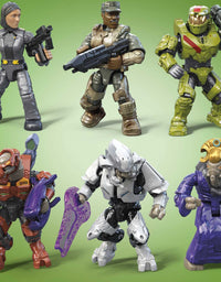 Mega Construx Pro Builders Halo 20th Anniversary Character 5 Pack [Amazon Exclusive]
