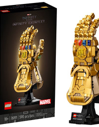 LEGO Marvel Infinity Gauntlet 76191 Collectible Building Kit; Thanos Right Hand Gauntlet Model with Infinity Stones (590 Pieces)
