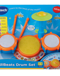 VTech KidiBeats Drum Set (Frustration Free Packaging) , Orange

