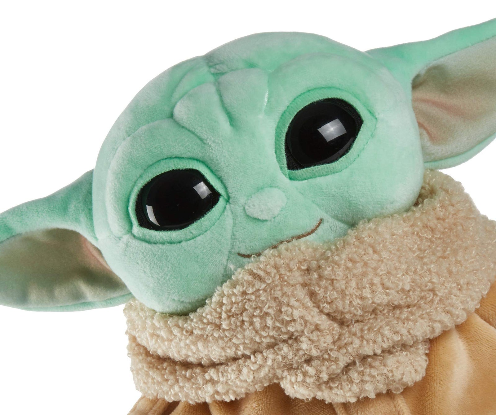 Star Wars The Child Plush Toy, 8-in Small Yoda Baby Figure from The Mandalorian, Collectible Stuffed Character for Movie Fans of All Ages, 3 and Older