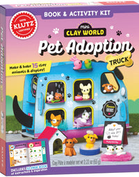 Klutz Mini Clay World Pet Adoption Truck Craft Kit
