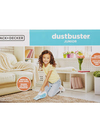 BLACK+DECKER Dustbuster Junior Toy Handheld Vacuum Cleaner with Realistic Action & Sound Pretend Role Play Toy for Kids with Whirling Beads & Batteries Included [Amazon Exclusive]
