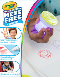 Crayola Color Wonder Light Up Stamper with Scented Inks, Gift for Kids, Ages 3, 4, 5, 6
