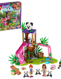 LEGO Friends Panda Jungle Tree House 41422 Building Toy; Includes 3 Panda Minifigures for KidsWho Love Wildlife Animals Friends Mia and Olivia (265 Pieces)
