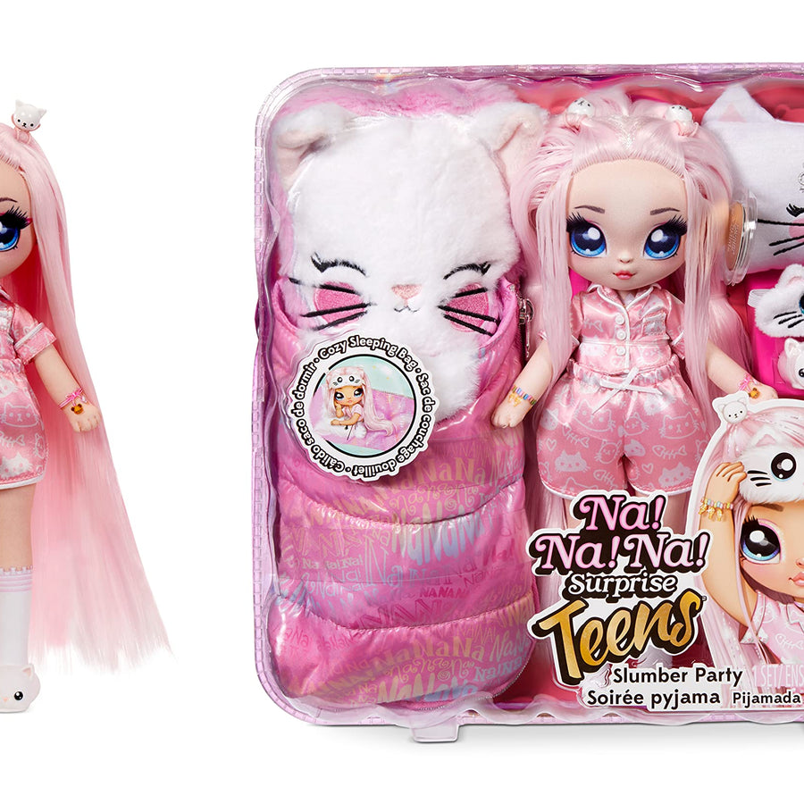 MGA Entertainment Na! Na! Na! Surprise Teens Slumber Party Doll 2 Multicolor ,11 inches