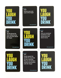 You Laugh You Drink - The Drinking Game for People Who Can't Keep a Straight Face [A Party Game]
