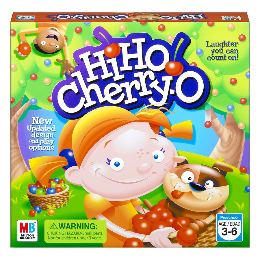 Hasbro Hi Ho! Cherry-O Board Game for 2 to 4 Players Kids Ages 3 and Up (Amazon Exclusive)