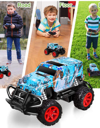 NARRIO Kids Toys for 3 4 5 6 Year Old Boys Birthday Gift, Remote Control Car for Boys 3-5 RC Cars Monster Trucks for Boy Toys Age 4-7, Christmas Teen Gifts for 3-7 Year Old Boys Toddler Toys Age 2-6
