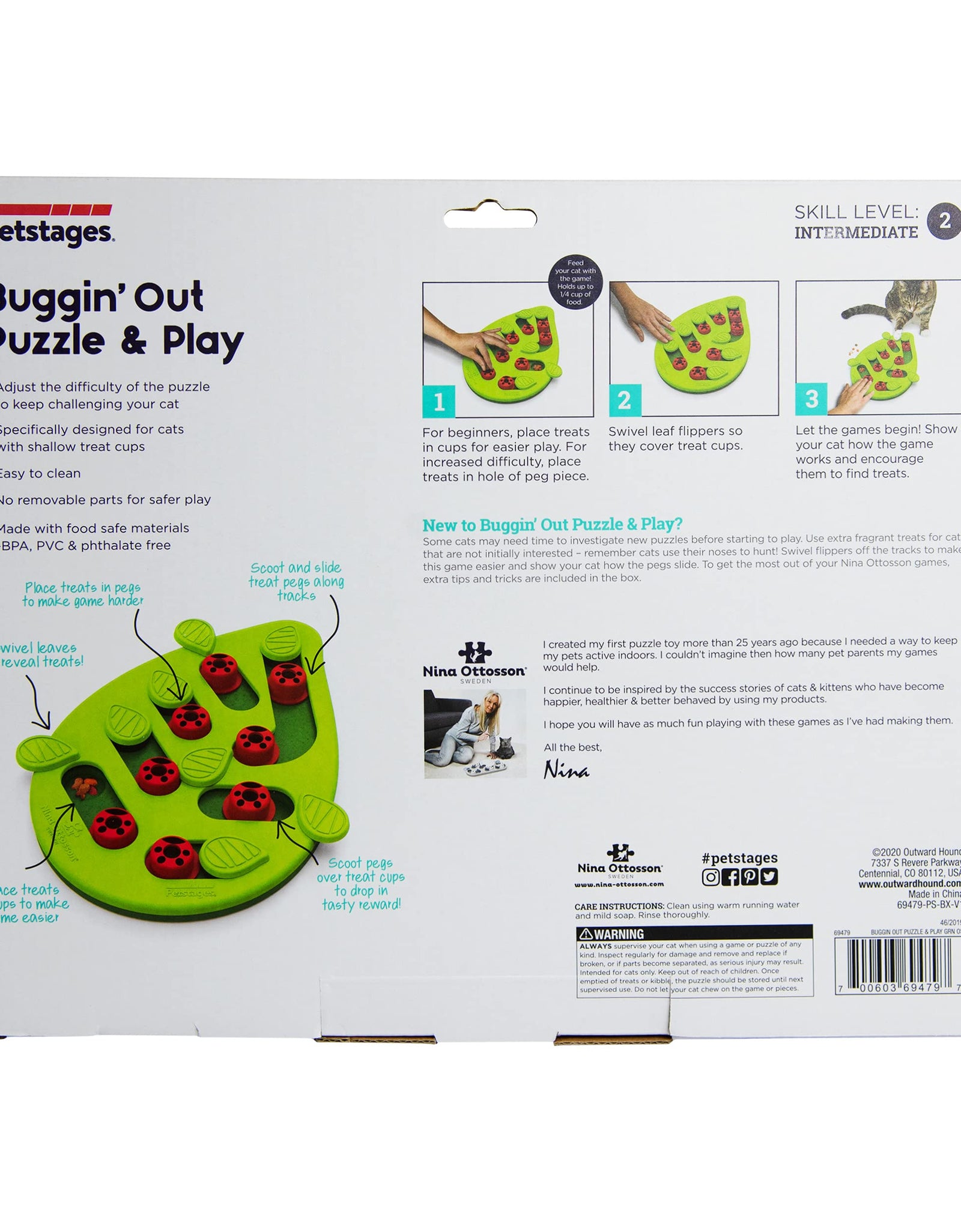 Petstages Interactive Cat Puzzles, Slow Feeders, and Treat Dispensing Toys