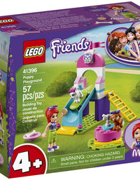 LEGO Friends Puppy Playground 41396 Starter Building Kit; Best Animal Toy Featuring Friends Character Mia (57 Pieces)
