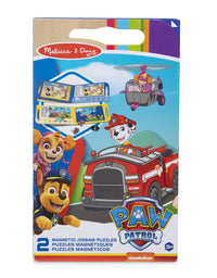 Melissa & Doug PAW Patrol Take-Along Magnetic Jigsaw Puzzles (2 15-Piece Puzzles)
