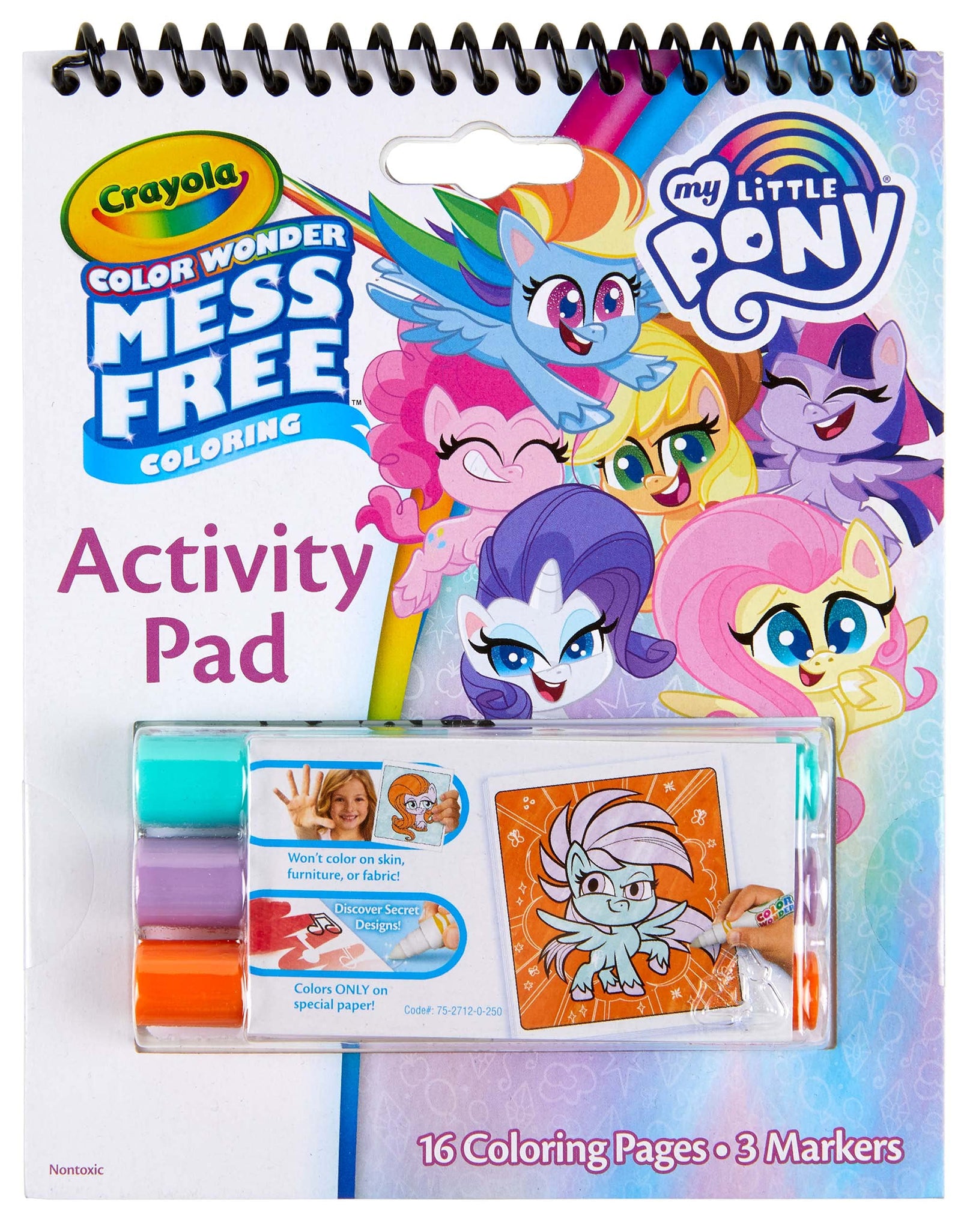 Crayola My Little Pony Color Wonder Activity Pad, Mess Free Coloring, Gift for Kids