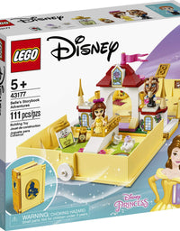 LEGO Disney Belle’s Storybook Adventures 43177 Creative Building Kit Toy (111 Pieces)
