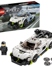 LEGO Speed Champions Koenigsegg Jesko 76900 Building Toy for Kids and Car Fans; New 2021 (280 Pieces)

