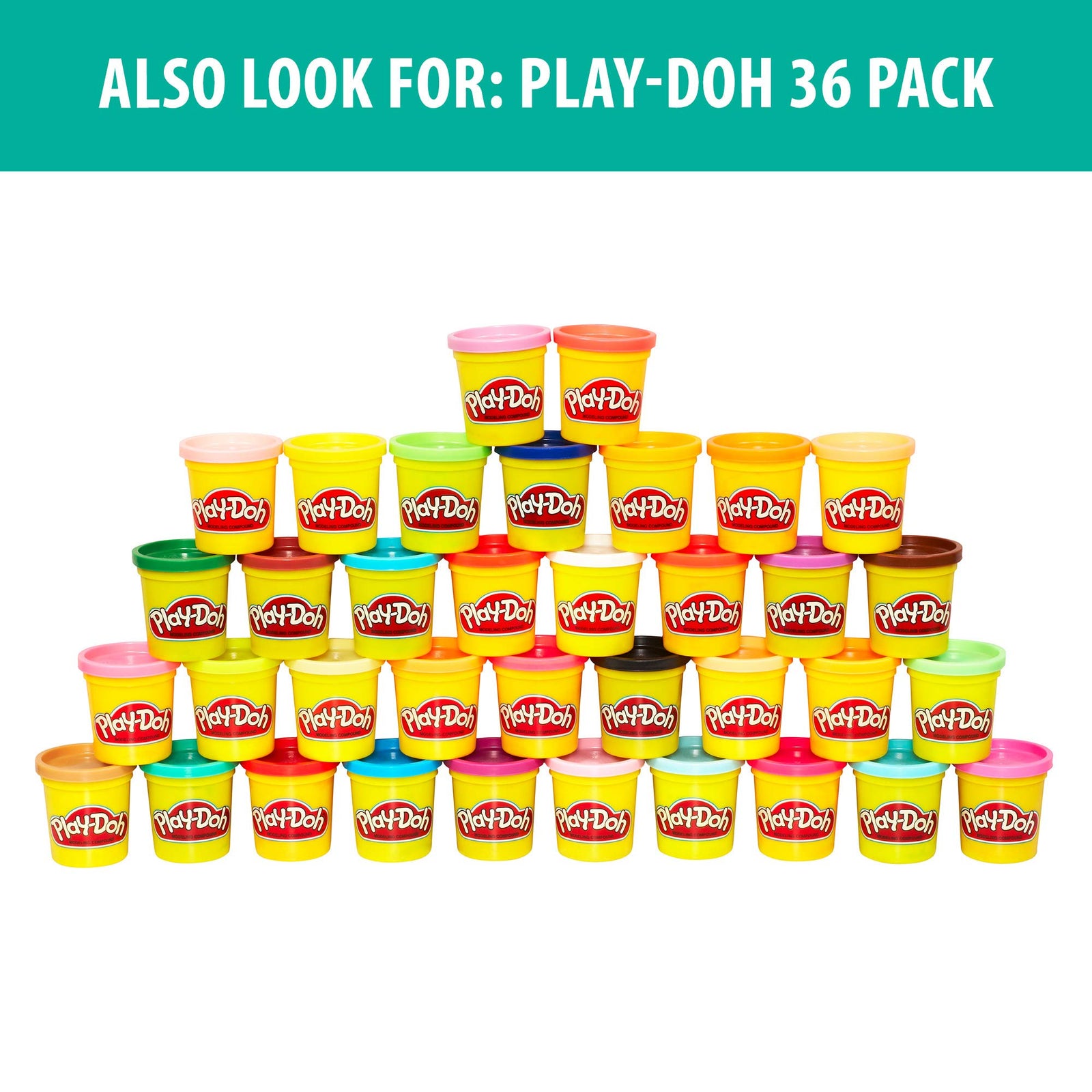 Play-Doh Play 'N Store Kids Play Table for Arts & Crafts Activities with 8 Non-Toxic Colors, 2 Oz Cans (Amazon Exclusive)