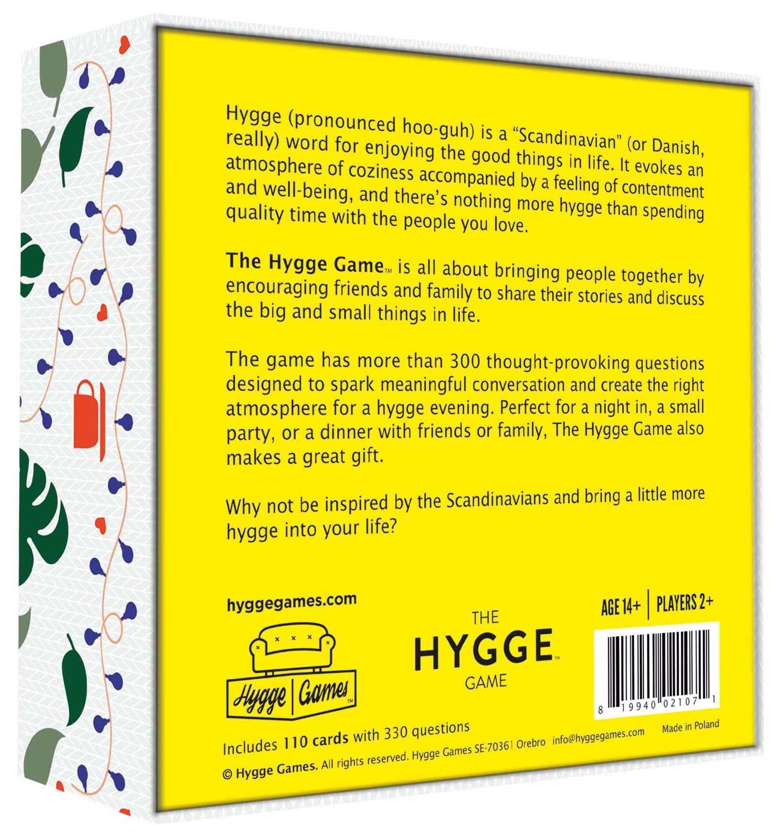 The Hygge Game - Cozy Conversation In Pleasant Company Multicolored, White