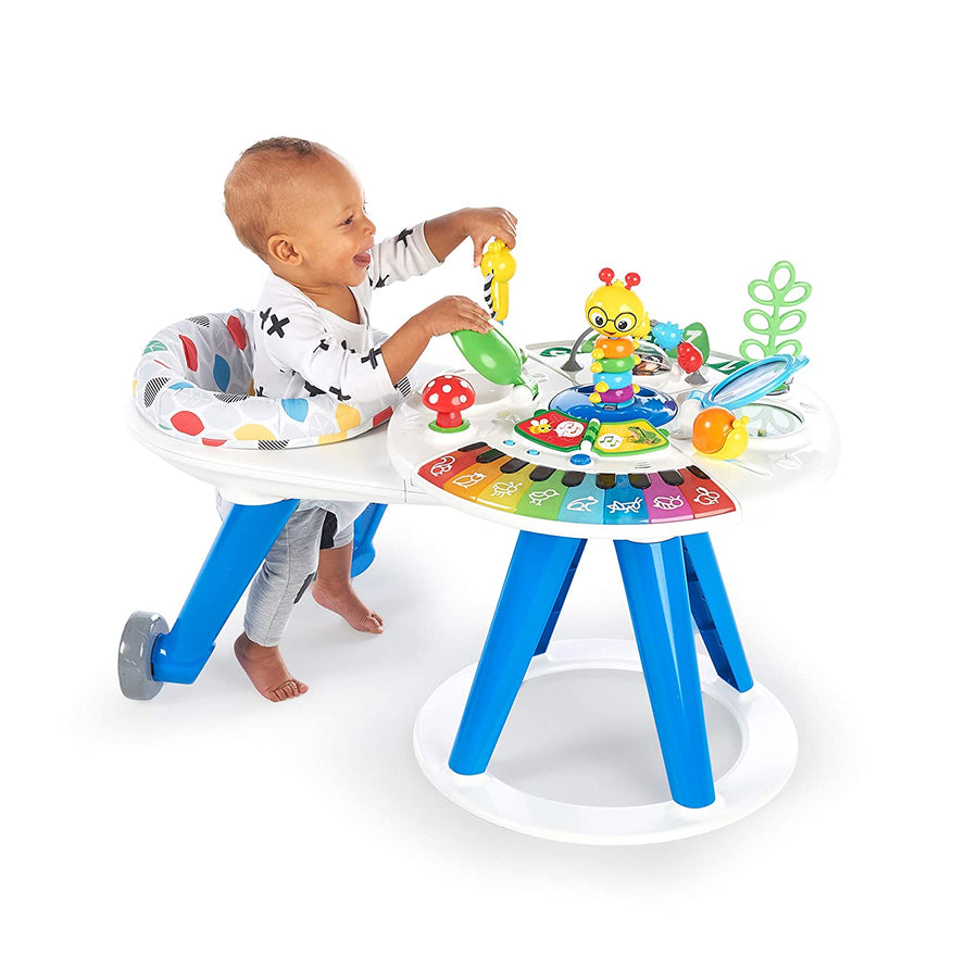 Baby Einstein Around We Grow 4-in-1 Walk Around Discovery Activity Center Table, Ages 6 Months+