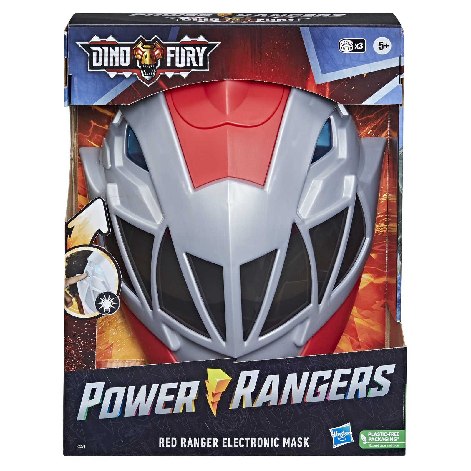 Power Rangers PRG DNF RED Ranger Electronic MASK