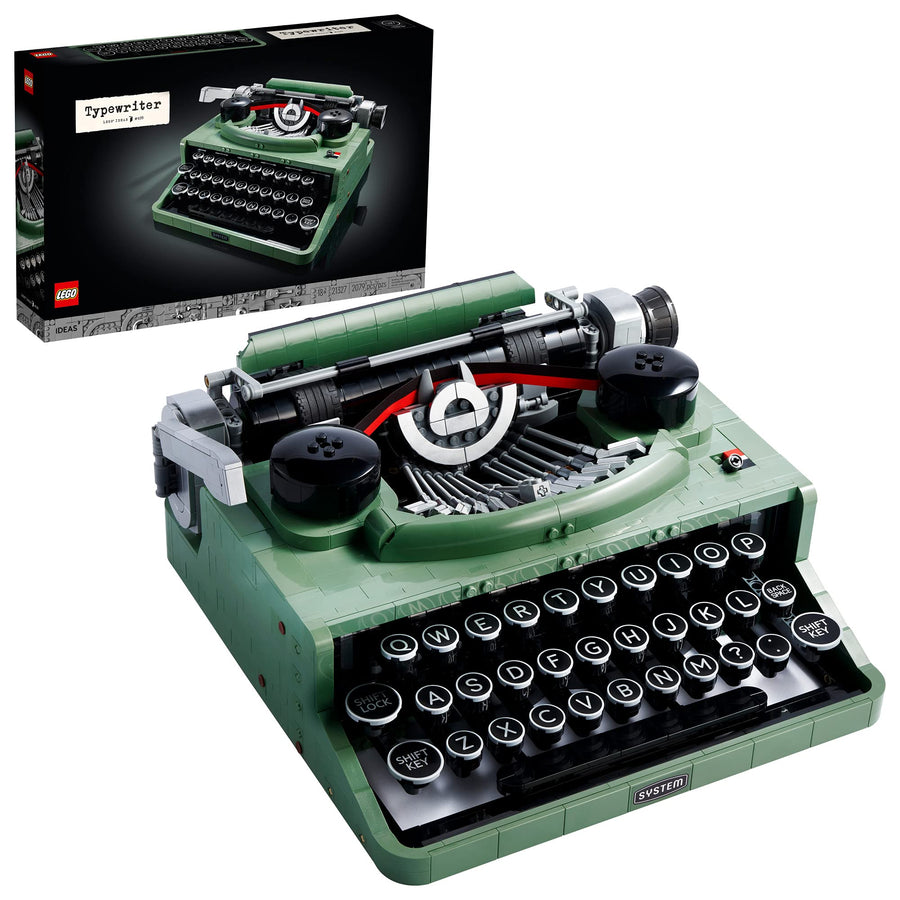 LEGO Ideas Typewriter 21327 Building Kit; Great Gift Idea for Writers (2,079 Pieces)