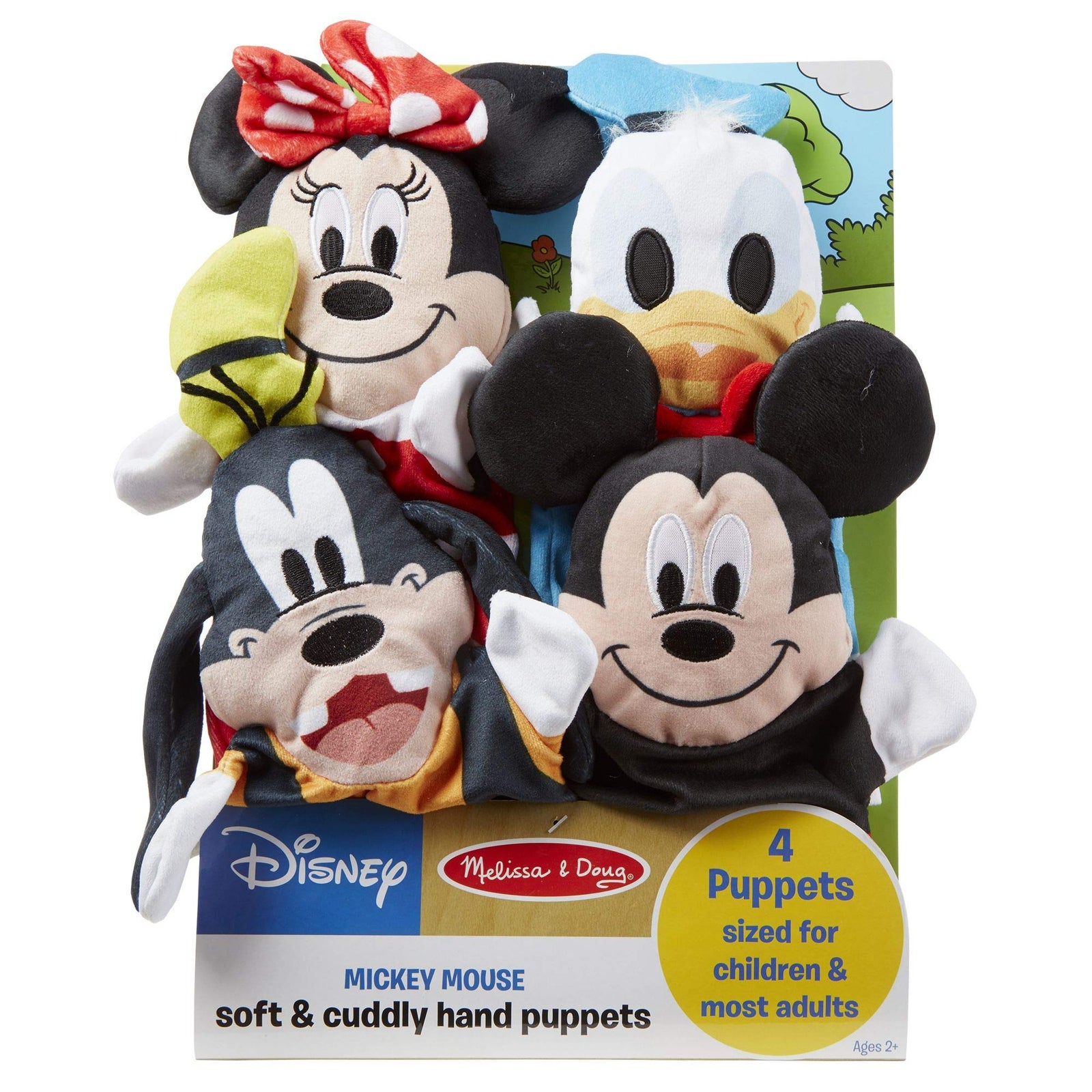 Melissa & Doug Disney Mickey Mouse & Friends Soft & Cuddly Hand Puppets