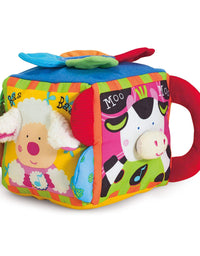 Melissa & Doug K's Kids Musical Farmyard Cube Educational Baby Toy
