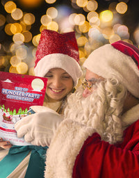 Bag Of Reindeer Farts Cotton Candy Funny Unique Christmas Stocking Stuffer Present For Kids Adults Boys Girls Men Women Teens Teachers White Elephant Office Party Fun Unique Holiday Surprise
