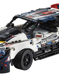 LEGO Technic App-Controlled Top Gear Rally Car 42109 Racing Toy Building Kit (463 Pieces)
