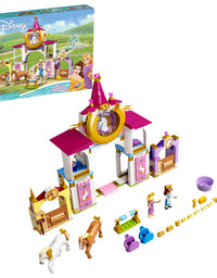 LEGO Disney Belle and Rapunzel’s Royal Stables 43195 Building Kit; Great for Inspiring Imaginative, Creative Play (239 Pieces)
