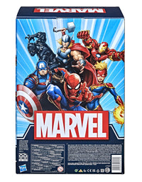 Marvel Titan Hero Series Action Figure Multipack, 6 Action Figures, 12-Inch Toys, Inspired Comics, for Kids Ages 4 and Up (Amazon Exclusive)
