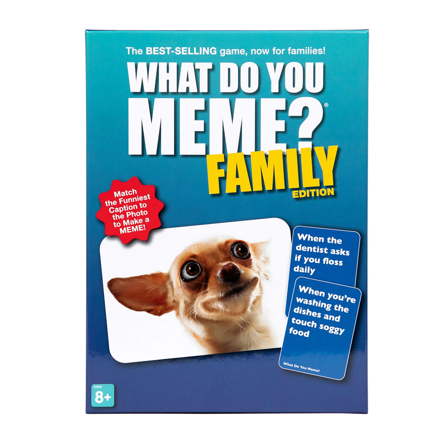 What Do You Meme? Family Edition - The Hilarious Family Game for Meme Lovers