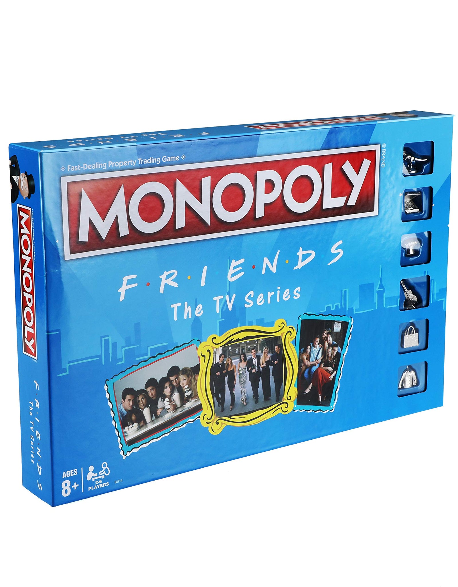 MONOPOLY: Friends The TV Series Edition Board Game for Ages 8 and Up; Game for Friends Fans (Amazon Exclusive)