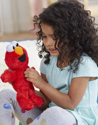 Sesame Street Little Laughs Tickle Me Elmo, Talking, Laughing 10-Inch Plush Toy for Toddlers, Kids 12 Months & Up
